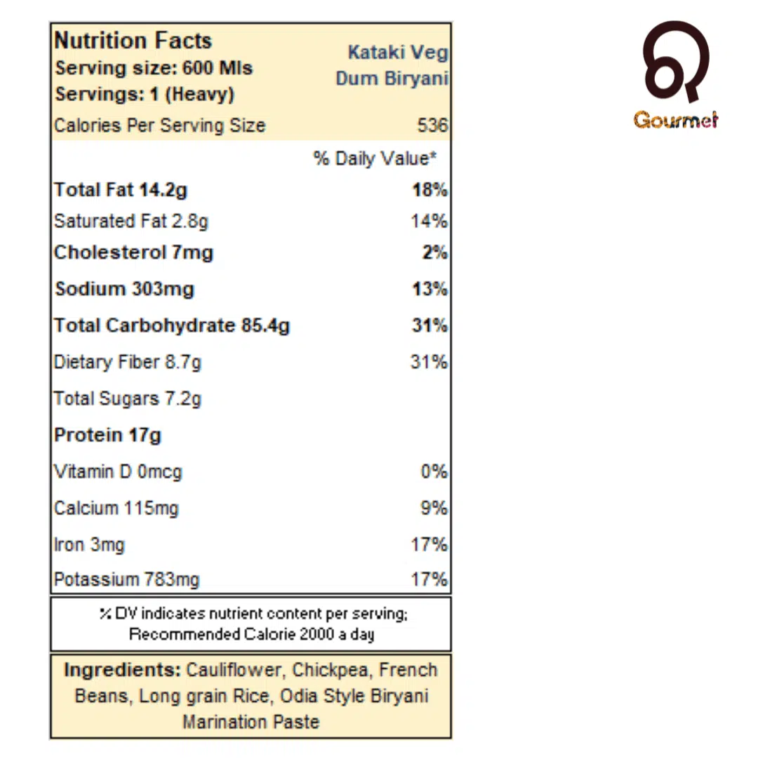 Cuttack Biryani by Kilo
