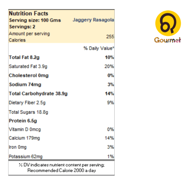 Jaggery Rasagola