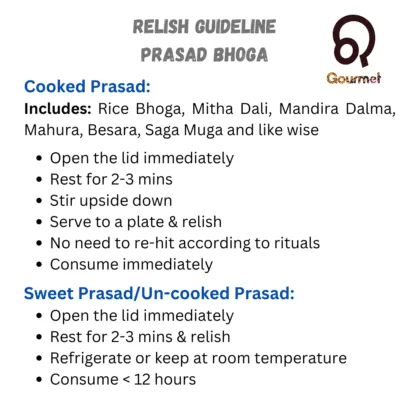 relish guideline maha prasad odia food