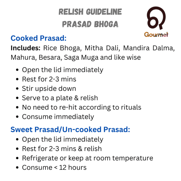 relish guideline maha prasad odia food