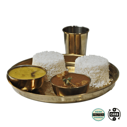 dal rice and chicken rice comfort combos