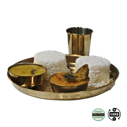 dal rice and fish rice comfort combo