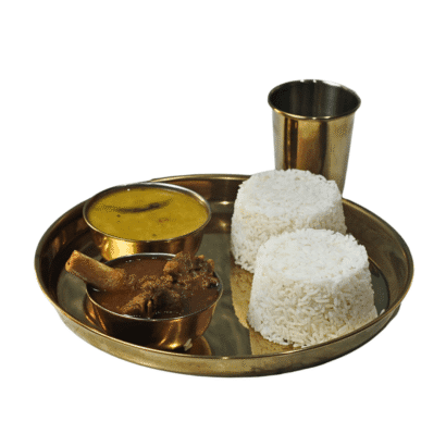 dal rice and mutton rice comfort combo